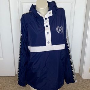 PINK sequins pullover windbreaker